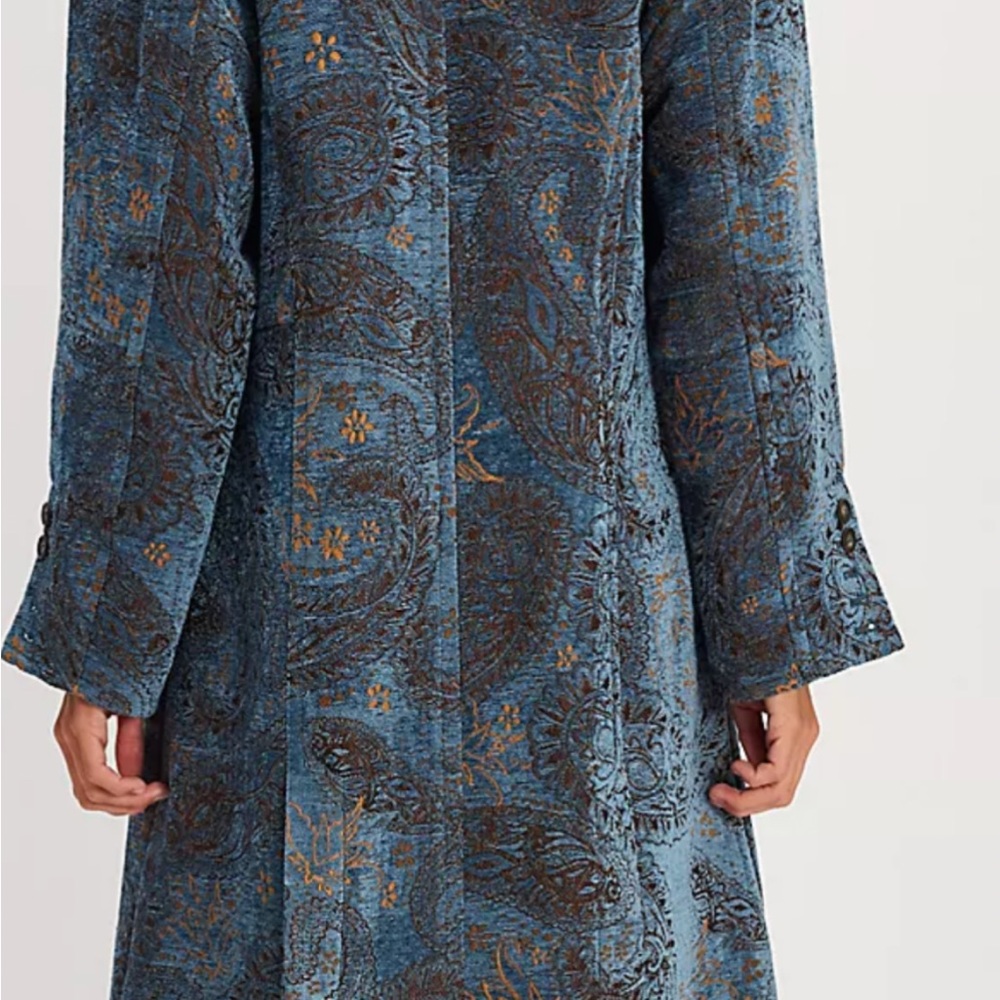 Free People Micah duster / jacket / coat NWT & extra buttons. - Picture 2 of 11